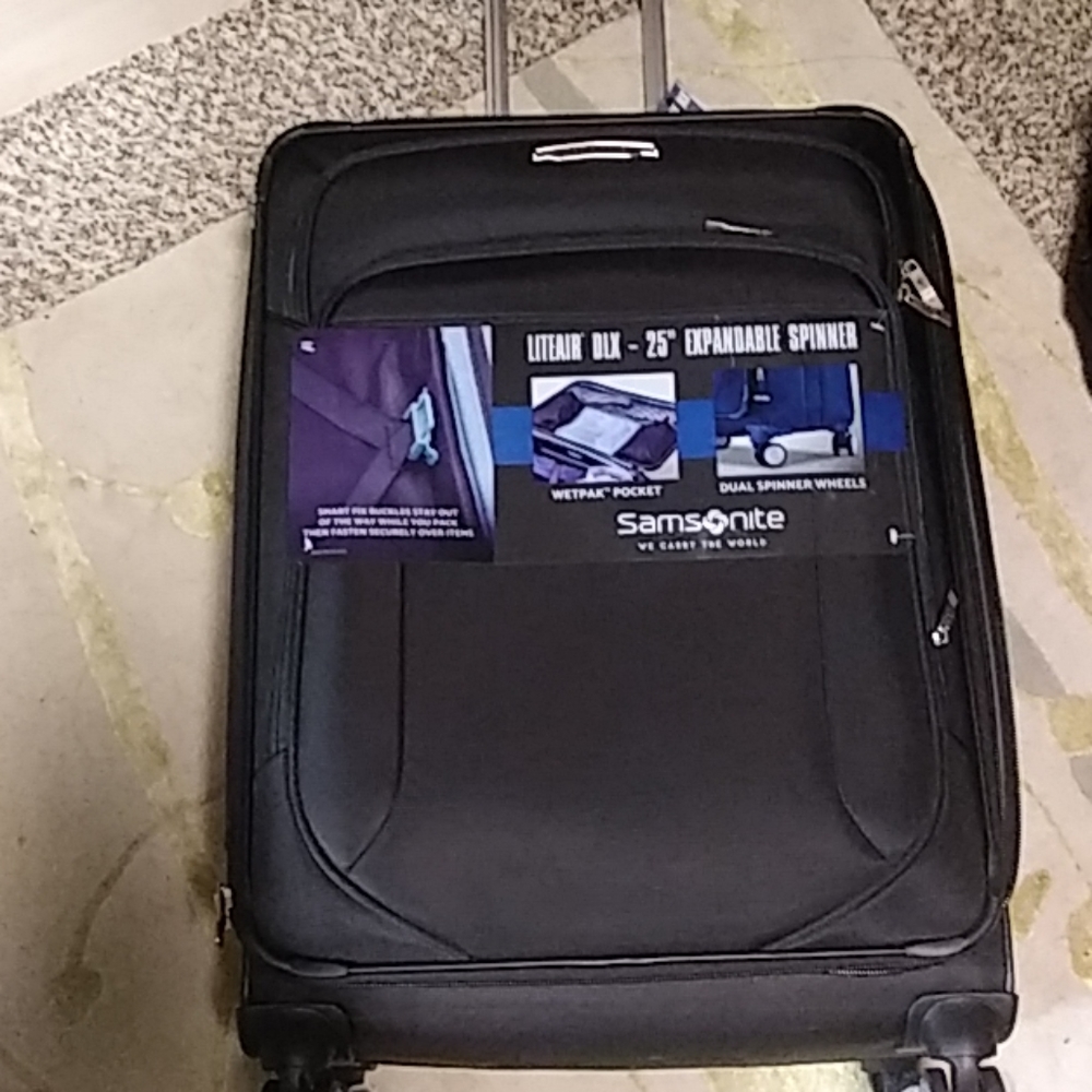 Samsonite suitcase
